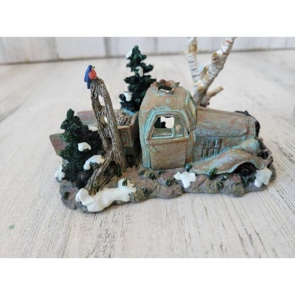 Dept 56 52868 old pickup truck bucks new county Xmas village car accessory - Picture 2 of 8